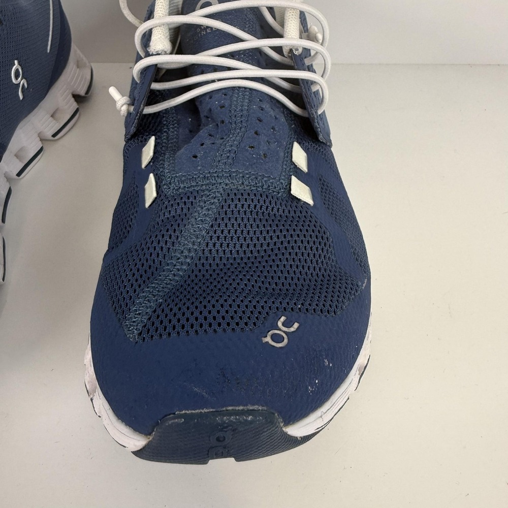 On Shoes Womens 8.5 Blue Cloud 5 CloudTec Running Mesh Athletic Low Top Sneakers - Picture 7 of 9